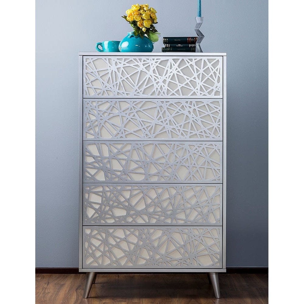 Romina Furniture New York Tall Chest -