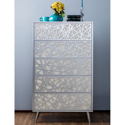 Romina Furniture New York Tall Chest -