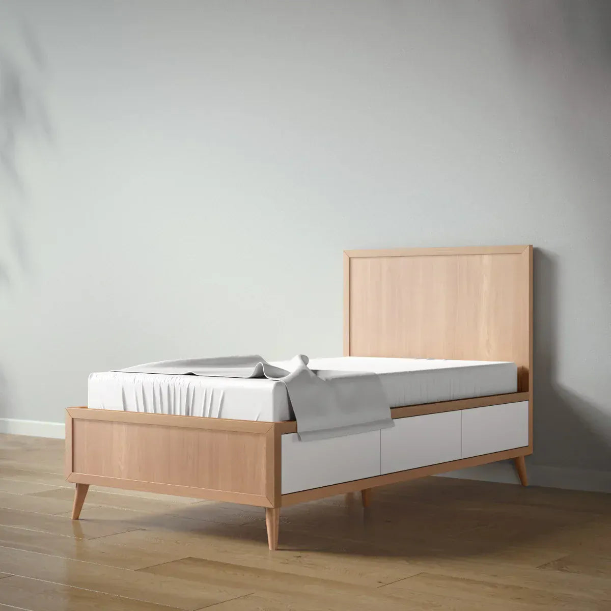 Romina Furniture New York Twin Bed -