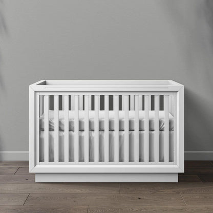 Romina Furniture Quadro Classic Crib - 18510-SWHT
