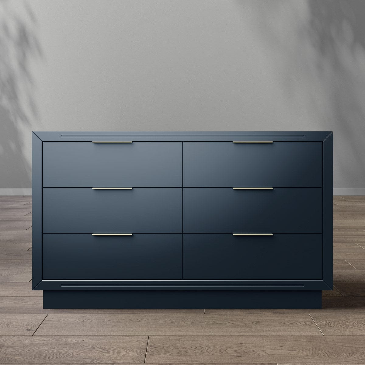 Romina Furniture Quadro Double Dresser -