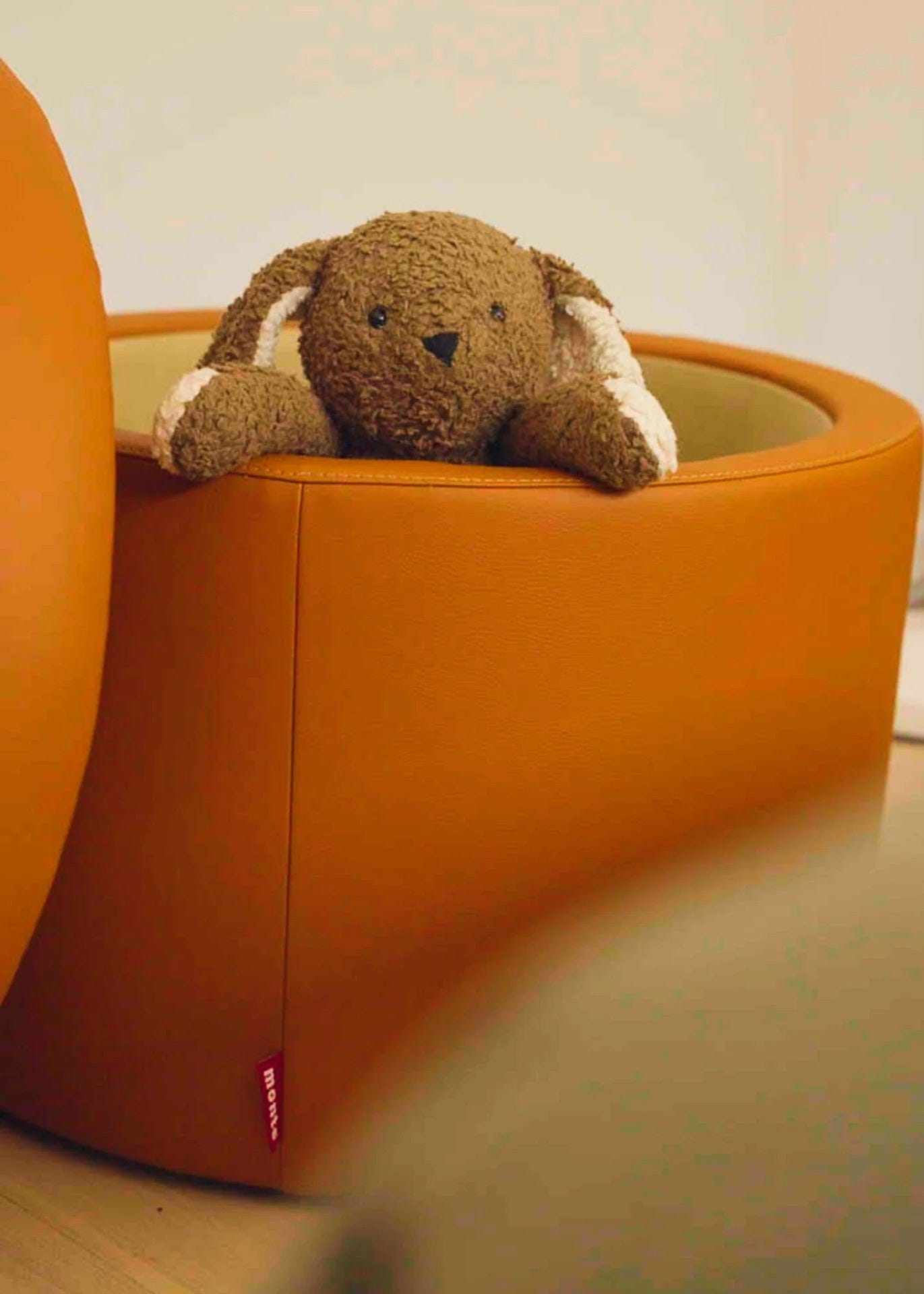 Monte Design Round Storage Ottoman -