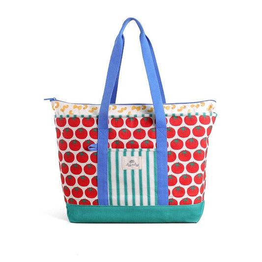 Itzy Ritzy Itzy Explorer Canvas Tote Bag - Pasta La Vista - 159391934