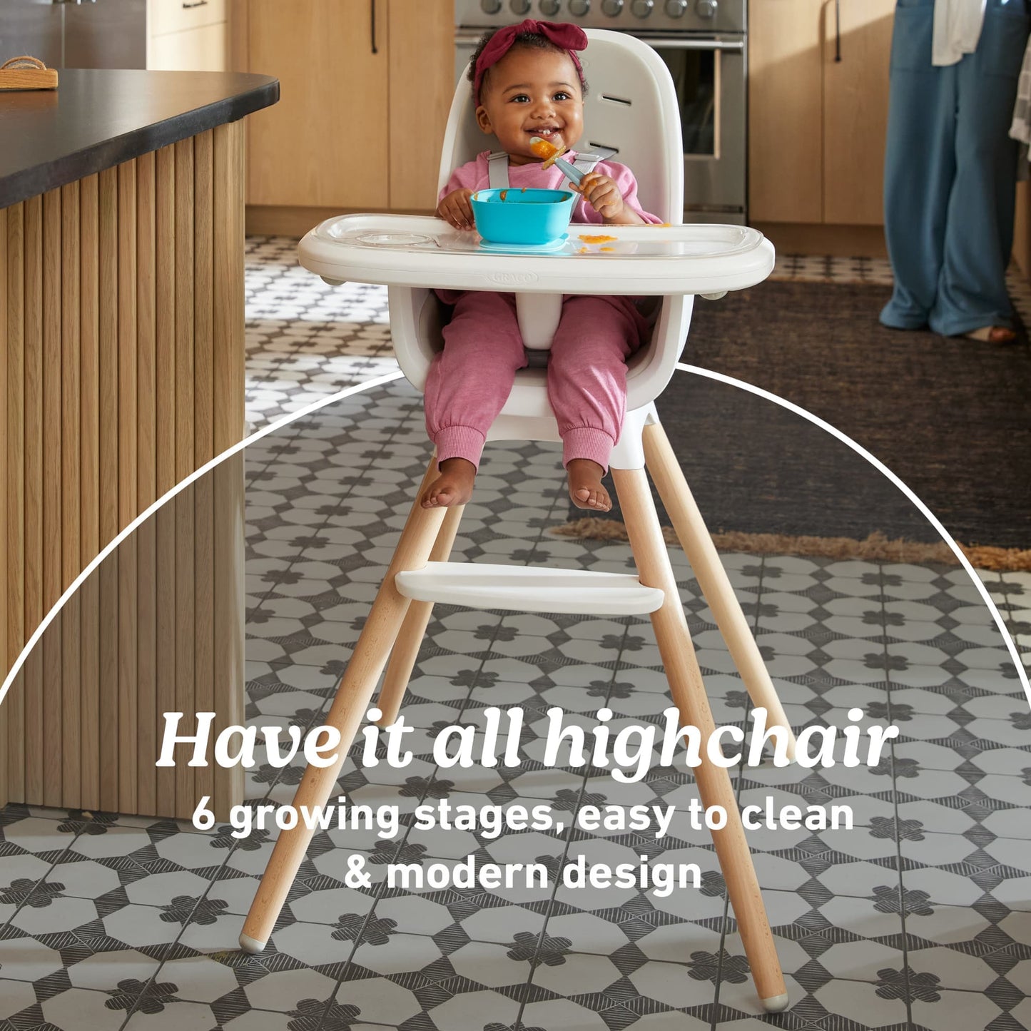 Graco Table2Table Lux 6-in-1 High Chair - Rhodes - 2216159