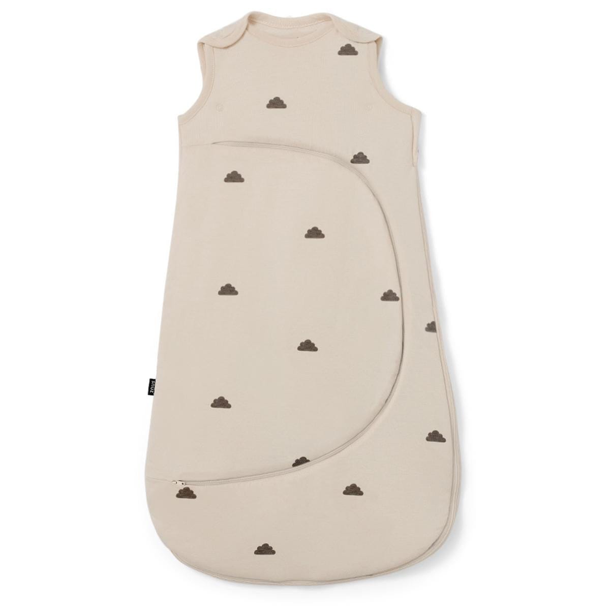 Snuz SnuzPouch Sleeping Bag, 1.0 TOG - Sand/Cloud (0-6 months) - USSW008AA