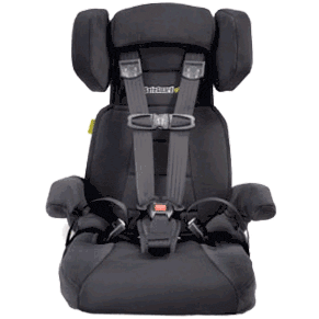 SafeGuard GO Portable Booster Car Seat in Graphite Black - F100166