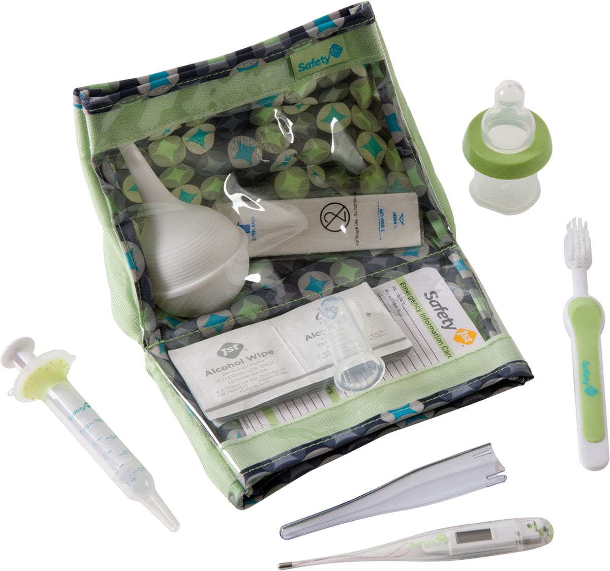 Safety 1st Complete 20pc Healthcare Kit - Spring Green - IH212
