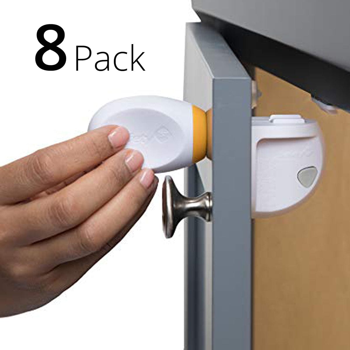 Safety 1st Adhesive Magnetic Lock System - 8 Locks and 2 Keys - hs2940601