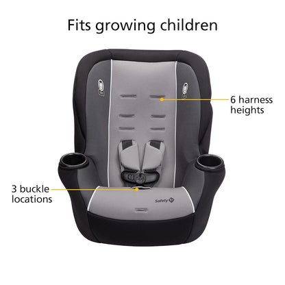 Safety 1st Getaway 2-in-1 Convertible Car Seat - Haze - CC333GCC