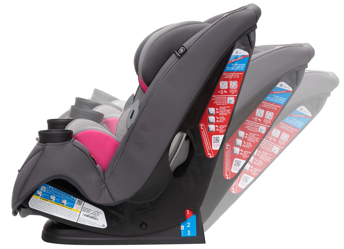 Safety 1st Grow and Go All-in-One Convertible Car Seat - Everest Pink - CC138DWUH