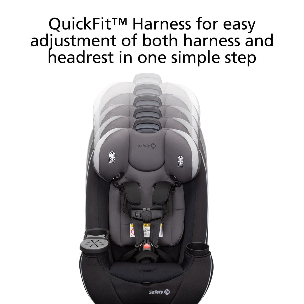 Safety 1st Grow and Go Extend 'n Ride LX All-in-One Convertible Car Seat - Mine Shaft - CC292GLA
