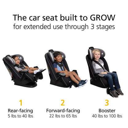 Safety 1st Grow and Go Extend 'n Ride LX All-in-One Convertible Car Seat - Seas The Day - CC292GLE