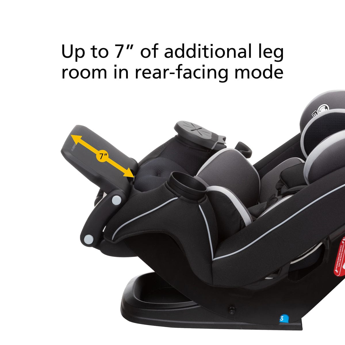 Safety 1st Grow and Go Extend 'n Ride LX All-in-One Convertible Car Seat - Winehouse - CC292GIO