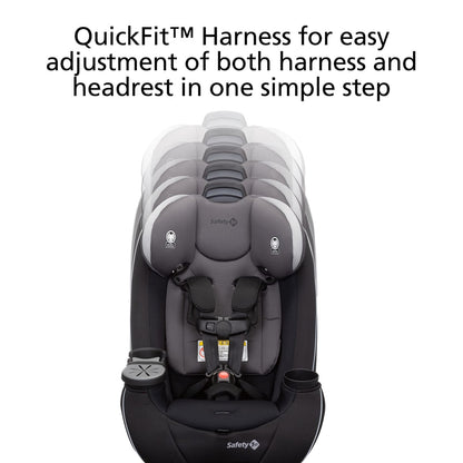 Safety 1st Grow and Go Extend 'n Ride LX All-in-One Convertible Car Seat - Winehouse - CC292GIO
