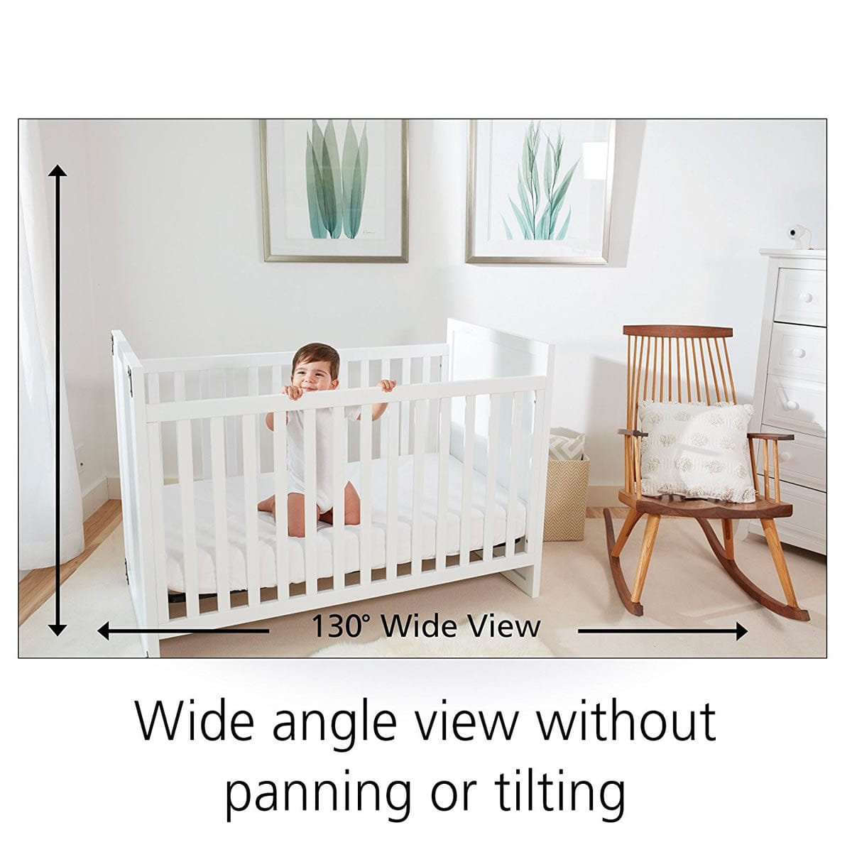 Safety 1st HD WiFi Baby Monitor - White - MO1600500