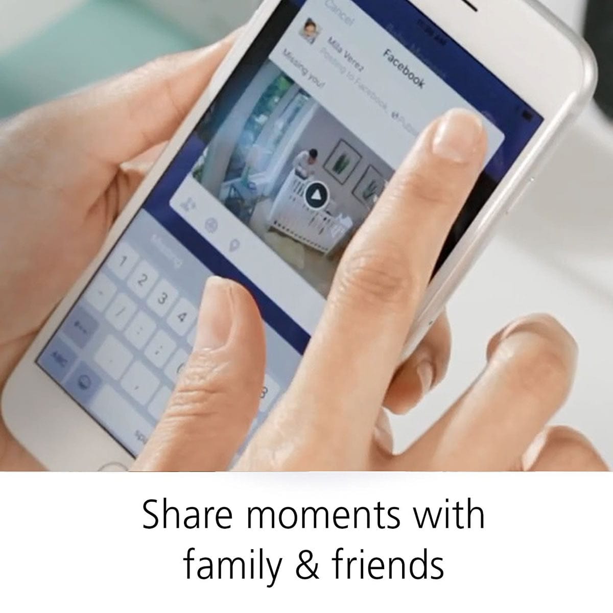 Safety 1st HD WiFi Baby Monitor - White - MO1600500