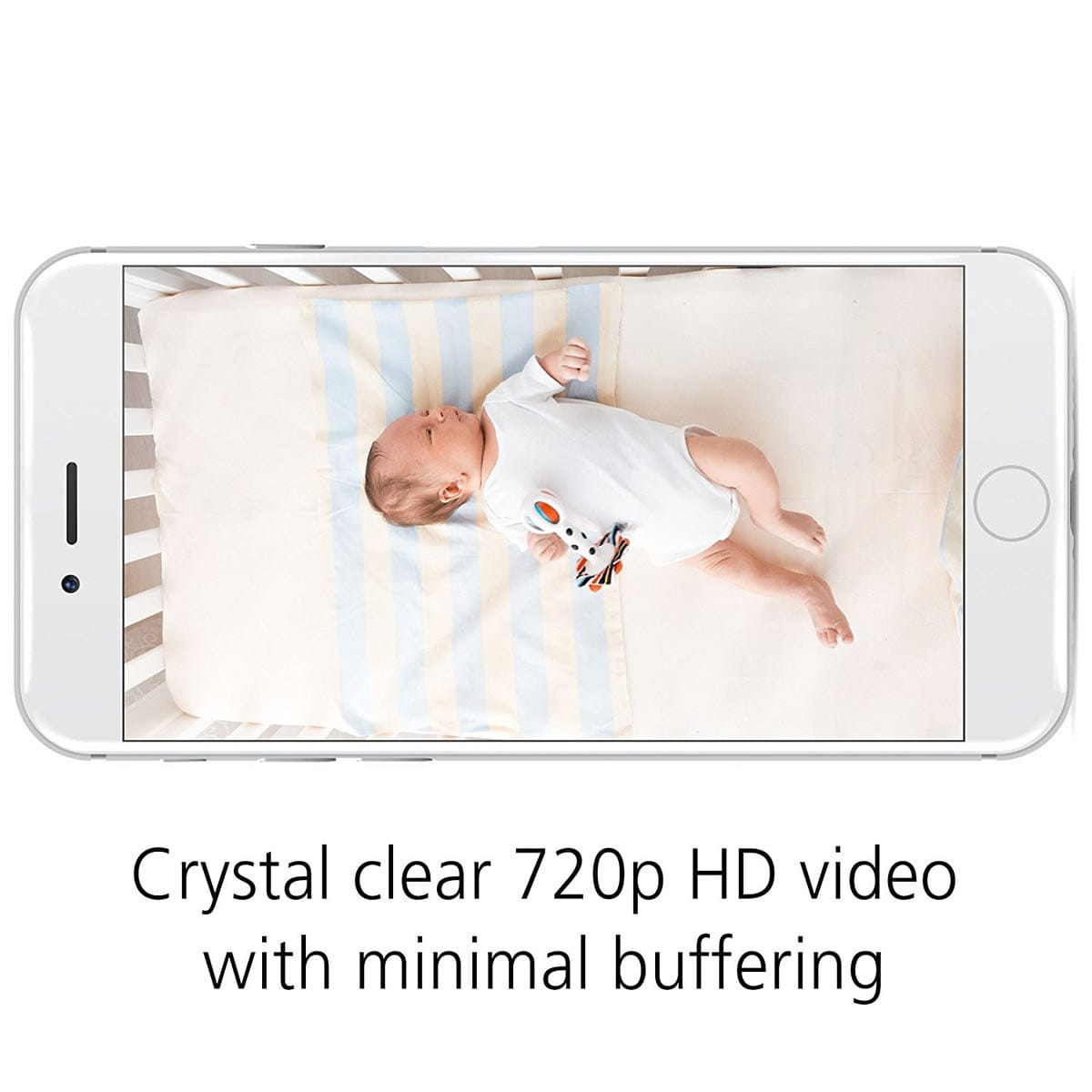 Safety 1st HD WiFi Baby Monitor with Sound & Movement Detecting Audio Unit - MO1630500