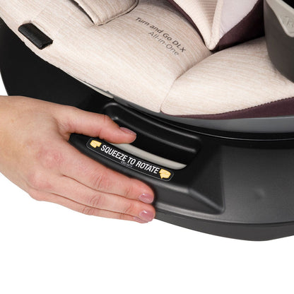 Safety 1st Turn and Go 360 DLX Rotating All-in-One Convertible Car Seat - Dunes Edge - CC346HAS