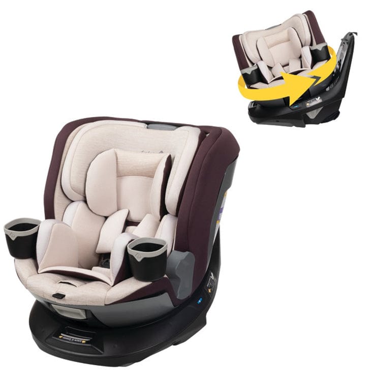 Safety 1st Turn and Go 360 DLX Rotating All-in-One Convertible Car Seat - Dunes Edge - CC346HAS