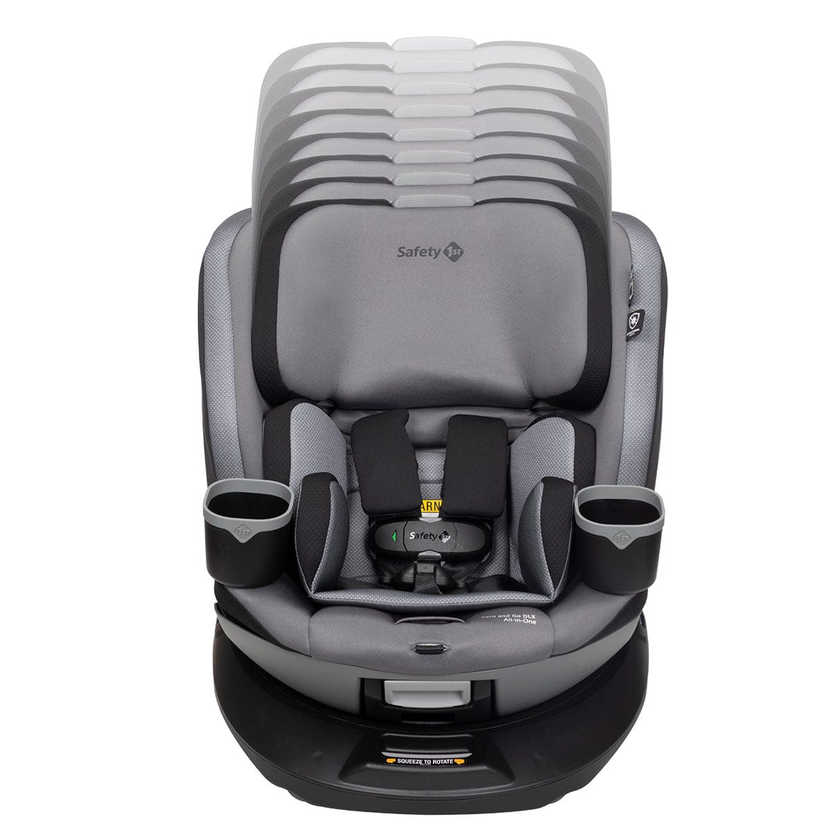 Safety 1st Turn and Go 360 DLX Rotating All-in-One Convertible Car Seat - High Street - CC346HAY