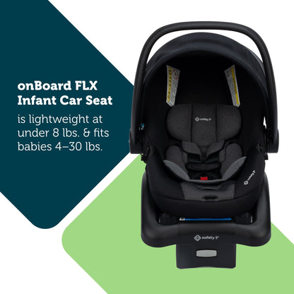 Safety 1st Turn and Go 360 Rotating Modular Travel System - Shade - TR482HRB