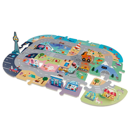 Sago Mini Puzzle Mat - Robin's Roadtrip - SM-TY-PZMATS-01