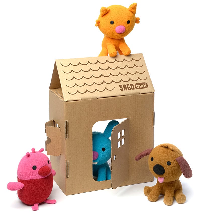 Sago Mini Small Plush Gift Pack - SM-TY-4PKPLSH-6