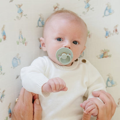Saranoni Peter Rabbit Cotton Muslin Changing Cover - Boy - Image 2