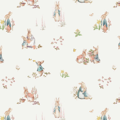 Saranoni Peter Rabbit Cotton Muslin Changing Cover - Girl - Image 4