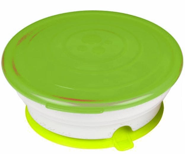 Sassy EZ Scoop Toddler Feeding Bowl in Green - 370-Green