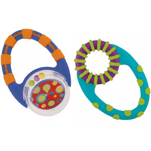 Sassy Flip 'N Grip Rattle & Teether - 8150