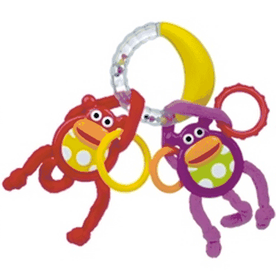 Sassy Monkeys Swing on Banana Ring - 8100