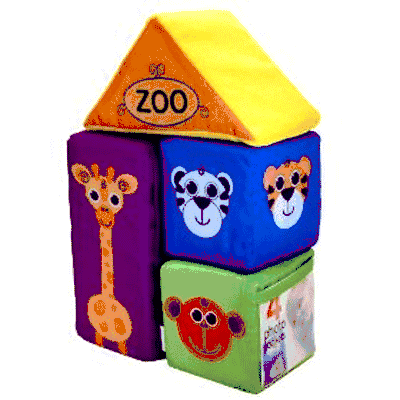 Sassy Photo Block Zoo - 80034