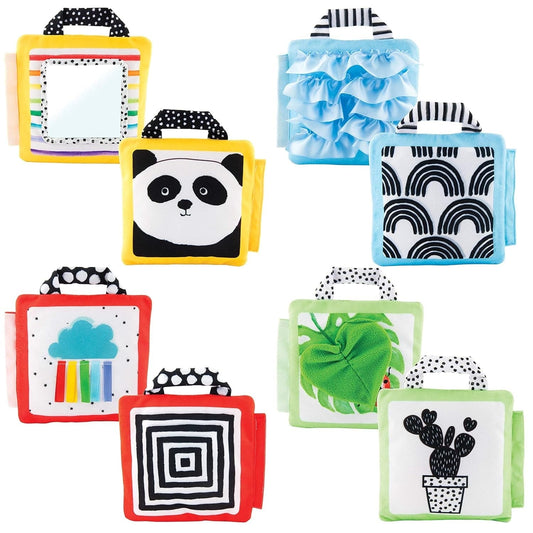 Sassy Reversible Soft Sensory Activity Panels, 4 Count - 80912FB