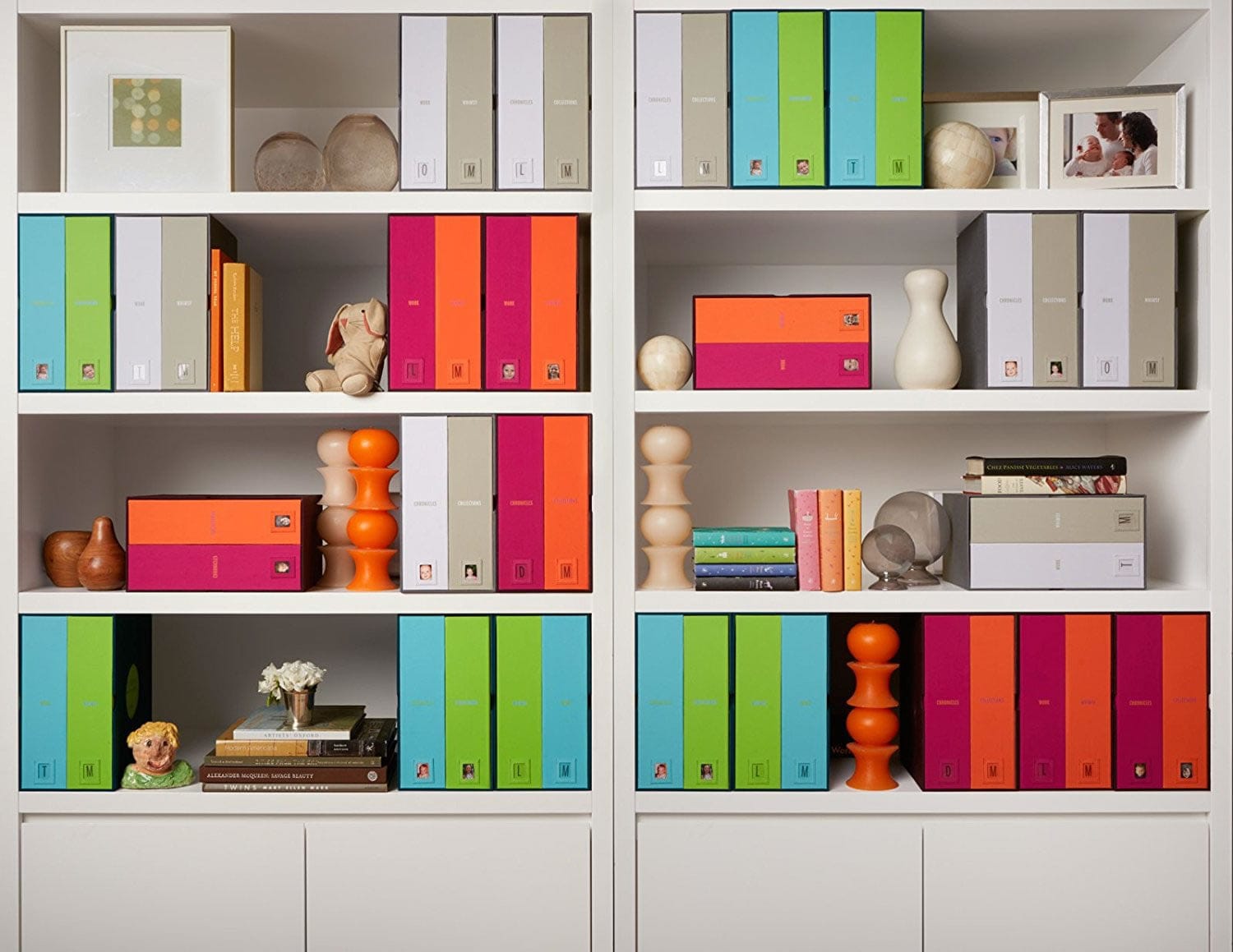 Savor "The Library" Baby Keepsake Box - Ocean