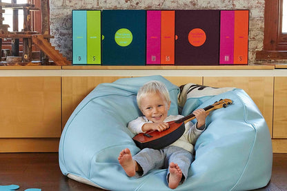 Savor "The Library" Baby Keepsake Box - Ocean