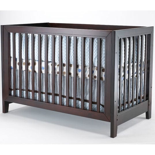 SB2 Jordan 2 Piece Nursery Set in Espresso - Crib & Princeton 3 Drawer Dresser - 403-1115-E