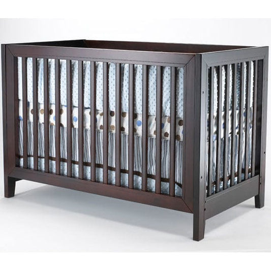 SB2 Jordan 2 Piece Nursery Set in Espresso - Crib & Princeton 3 Drawer Dresser - 403-1115-E