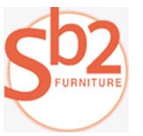SB2 Katherine 2 Piece Nursery Set in White - Crib & Princeton 3 Drawer Dresser - 325-1115-WH