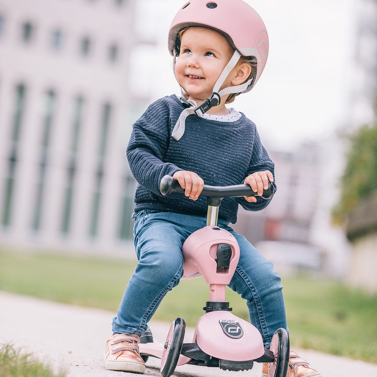 Scoot & Ride Helmet - Ash, Small - SRUS-HELM-S-ASH