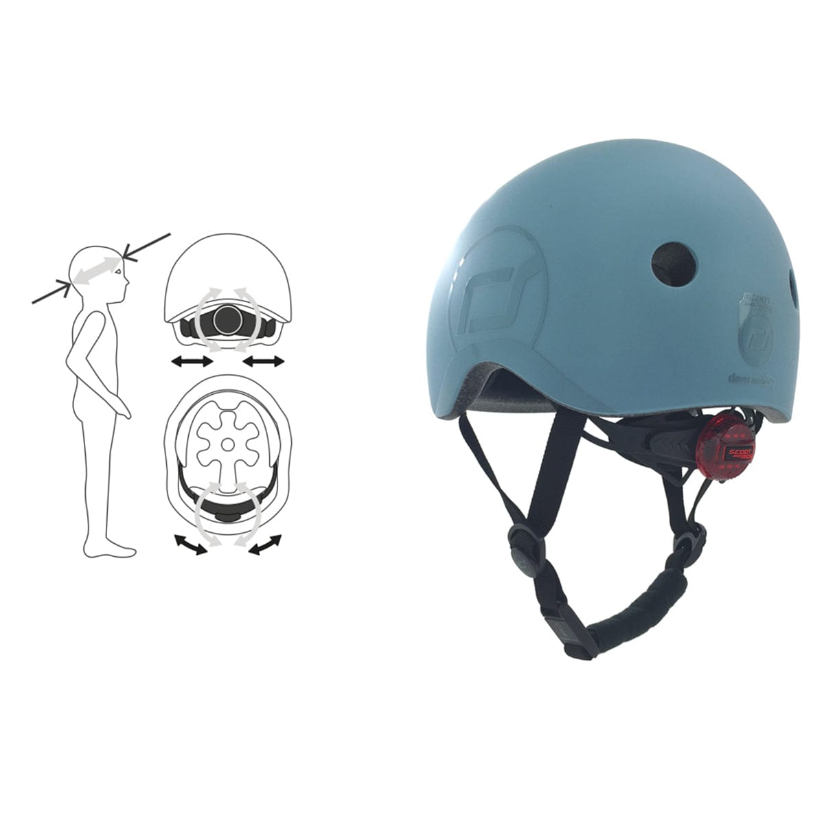 Scoot & Ride Helmet - Peach, Small - SRUS-HELM-S-PEACH