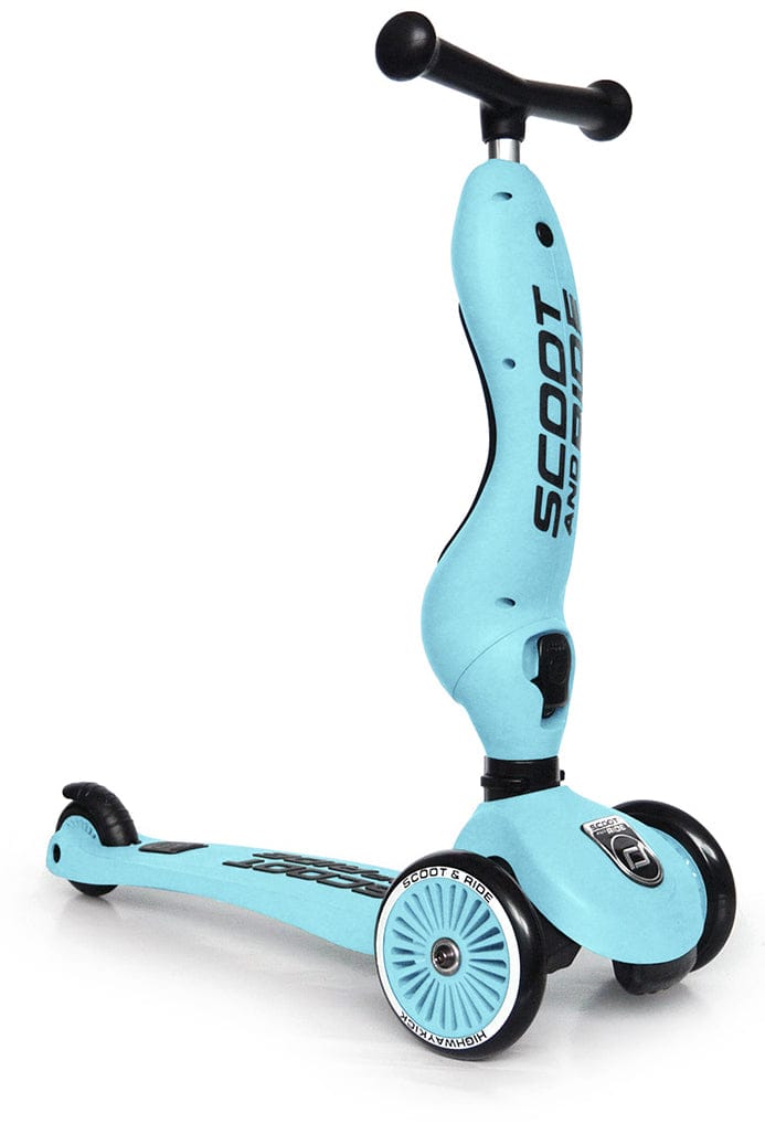 Scoot & Ride Highwaykick 1 Convertible Scooter - Blueberry - SRUS-HWK1-BLUEBERRY