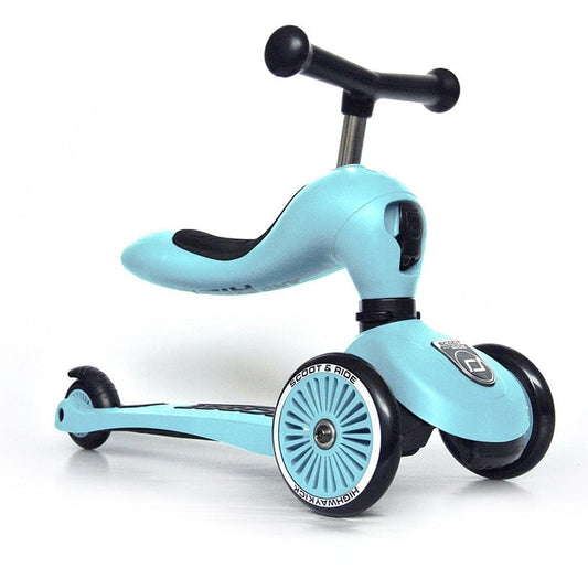 Scoot & Ride Highwaykick 1 Convertible Scooter - Blueberry - SRUS-HWK1-BLUEBERRY
