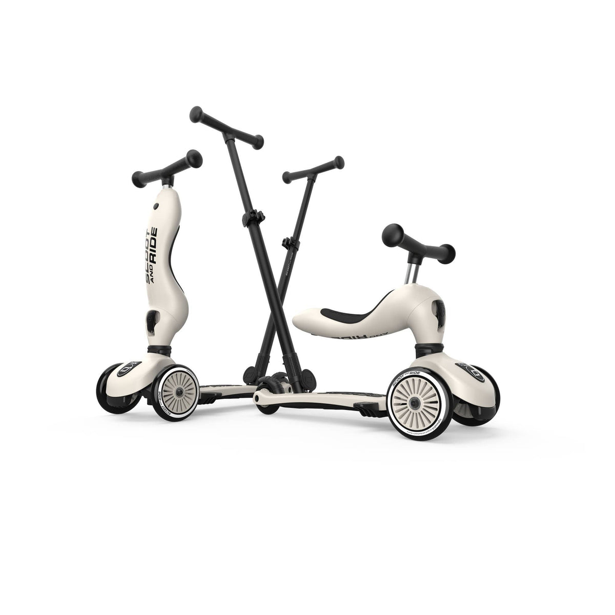 Scoot & Ride Highwaykick 1 Push & Go Scooter - Ash