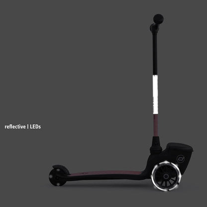 Scoot & Ride Highwaykick 2 Lifestyle Scooter - Reflective Rose - SRUS-HWK2-RROSE