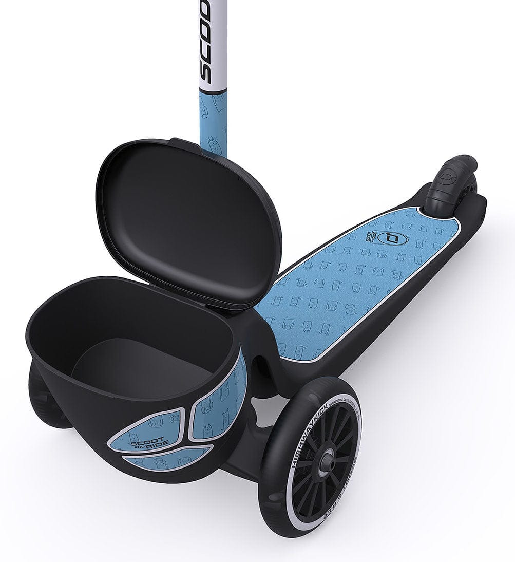 Scoot & Ride Highwaykick 2 Lifestyle Scooter - Reflective Steel - SRUS-HWK2-RSTEEL