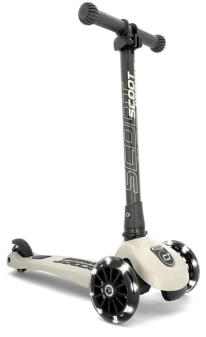 Scoot & Ride HighwayKick3 LED Scooter - Ash - SRUS-HWK3-ASH