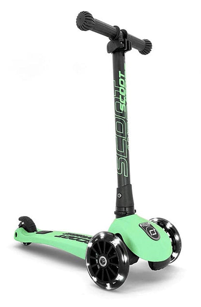 Scoot & Ride HighwayKick3 LED Scooter - Kiwi - SRUS-HWK3-KIWI