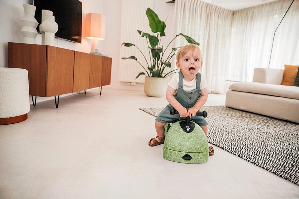 Scoot & Ride My First 3-in-1 Baby Walker & Ride-On - Olive - SRUS-MF-OLIVE