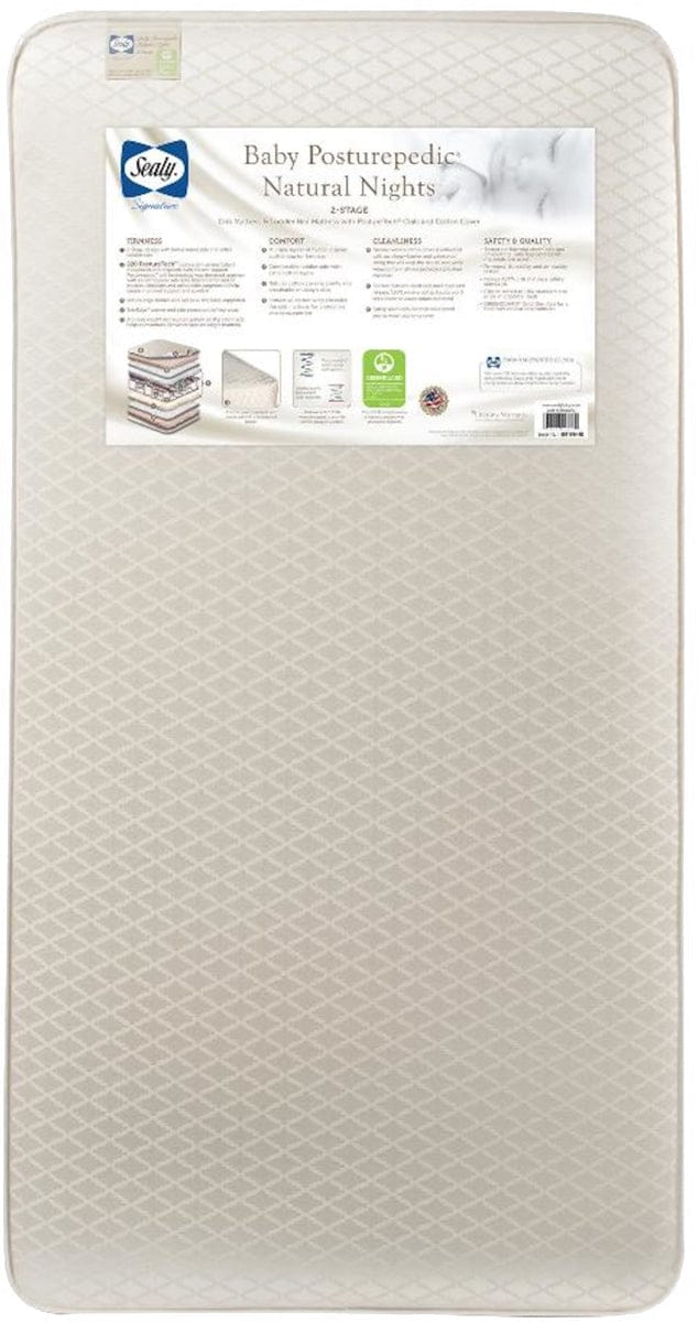 Sealy Baby Posturepedic Natural Nights Crib Mattress - EM654-TQJP
